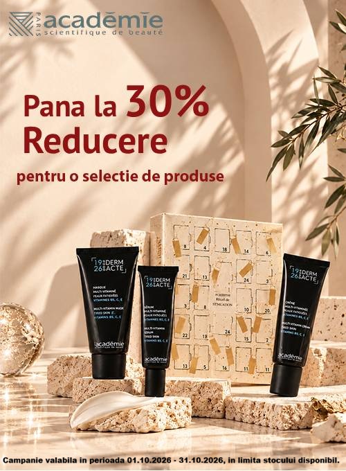 Academie Pana la 30% Reducere Octombrie