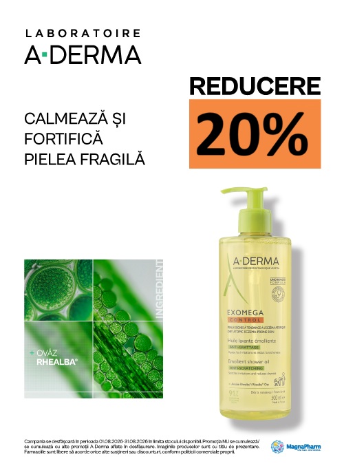 Aderma 20% Reducere August