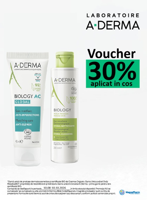 Aderma 30% Voucher In Cos August-Octombrie