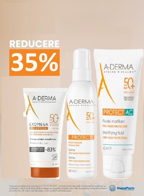 Aderma Protect 35% Reducere Iulie-August
