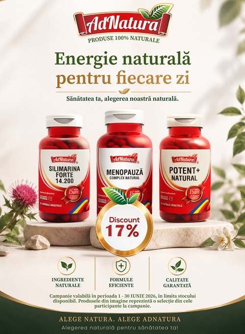 Adnatura 17% Reducere Iunie