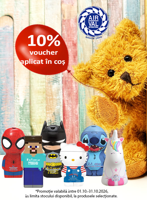 Air Val 10% Voucher in cos Octombrie