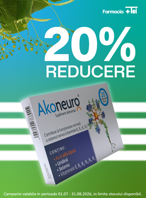 Akoneuro 20% Reducere Iulie-August