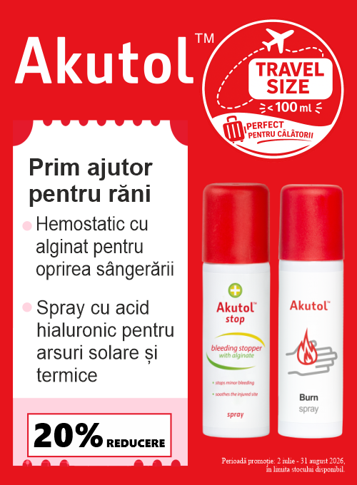 Akutol 20% Reducere Iulie-August
