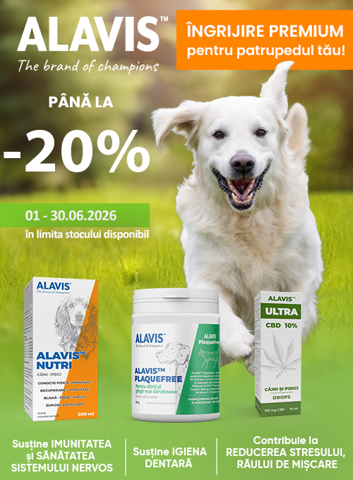 Alavis Vet Pana la 20% Reducere Iunie