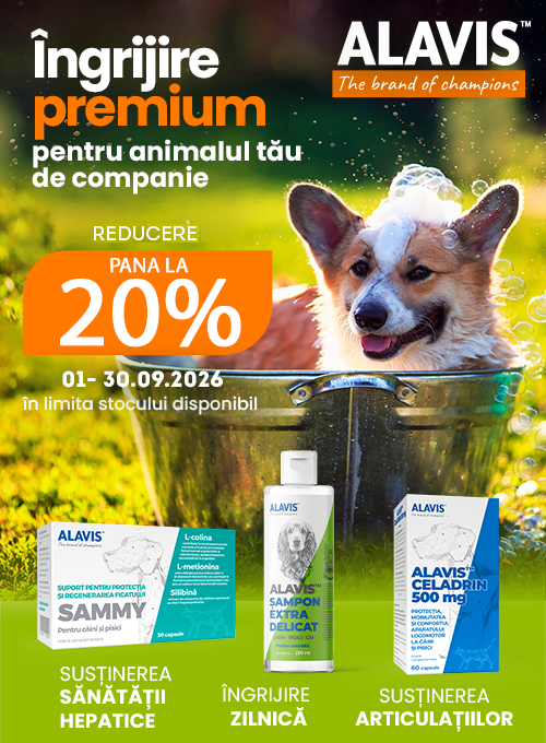 Alavis Vet Pana la 20% Reducere Septembrie