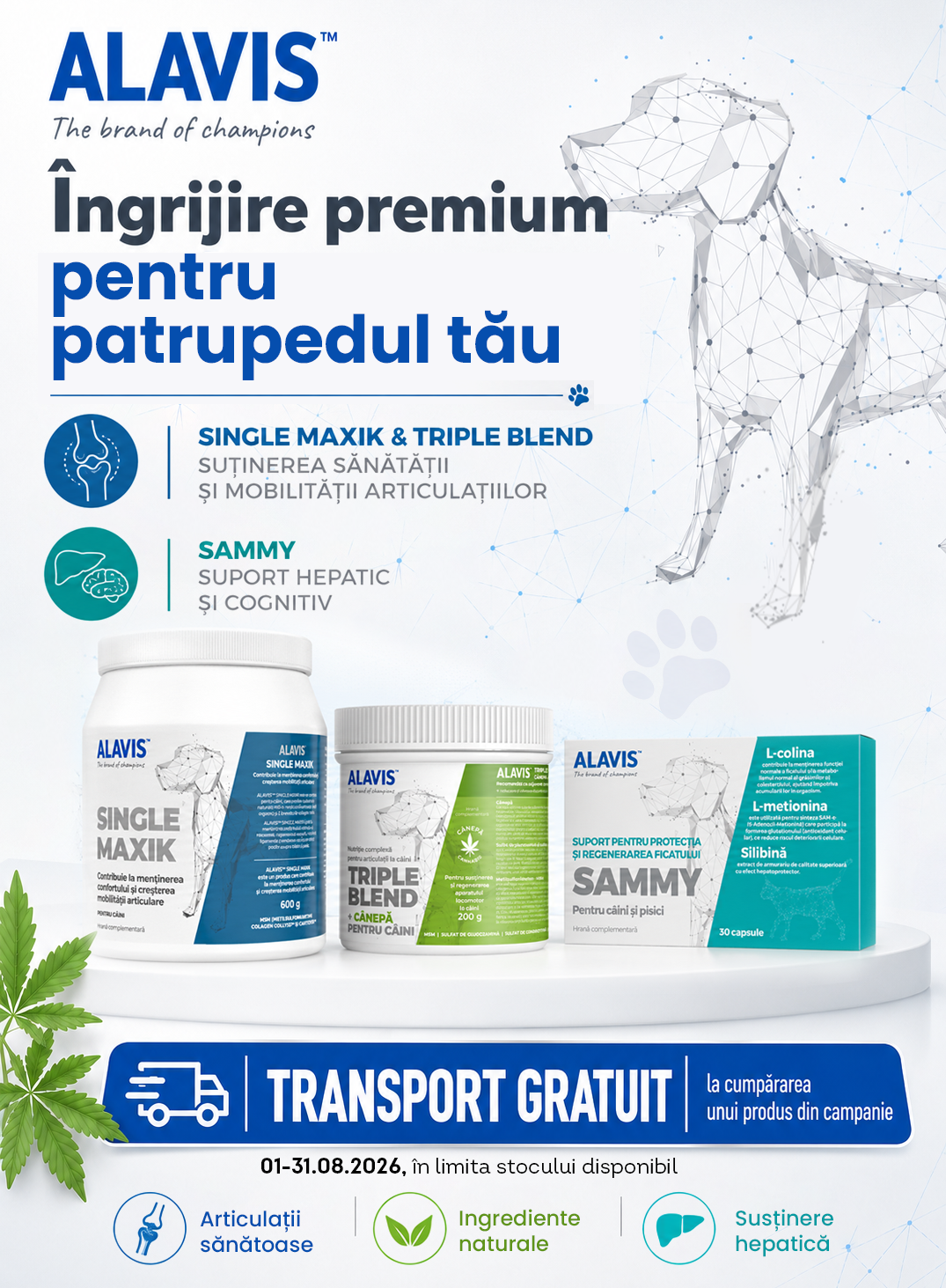 Alavis Vet Transport Gratuit August