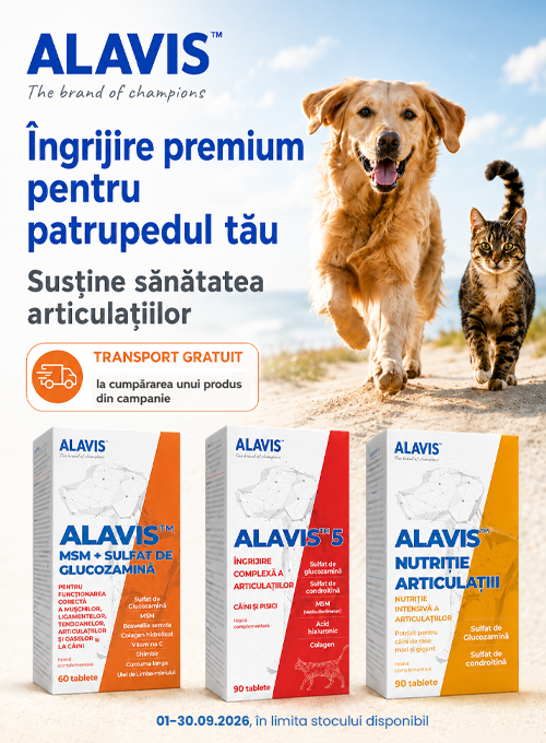Alavis Vet Transport Gratuit Septembrie