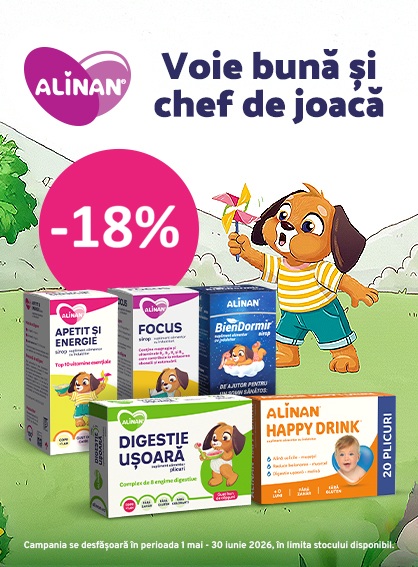 Alinan 18% Reducere Mai-Iunie