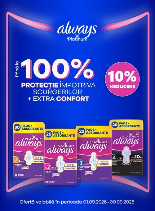 Always 10% Reducere Septembrie