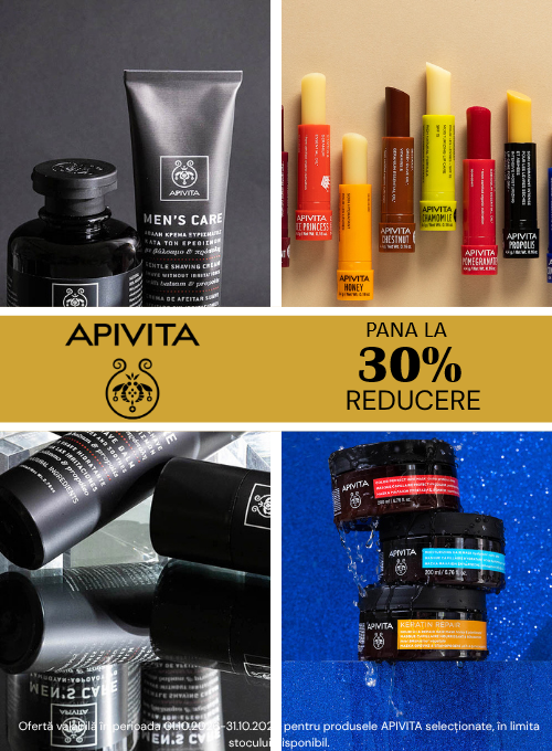 Apivita Pana La 30% Reducere Octombrie