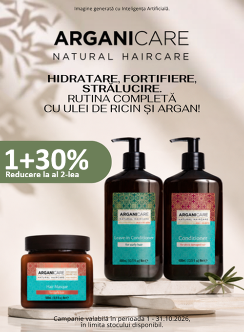 Arganicare 1+30% Reducere la al 2-lea Octombrie