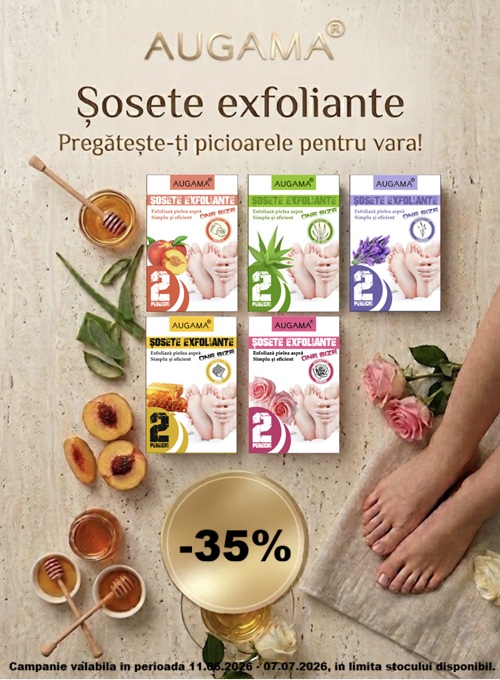 Augama 35% Reducere Iunie-Iulie