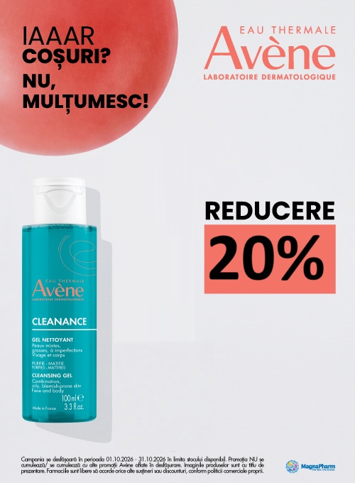Avene Cleanance 20% Reducere Octombrie