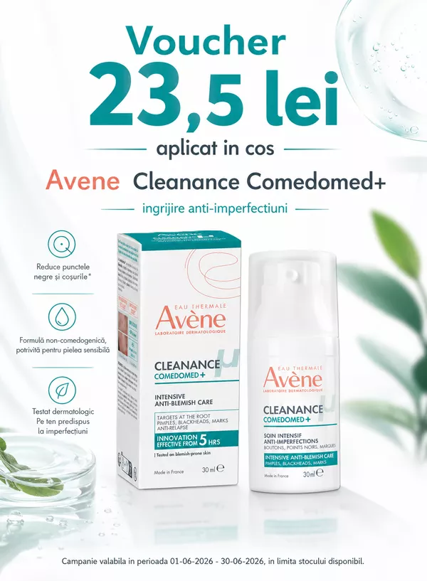 Avene Cleanance 23.5 lei Voucher Iunie