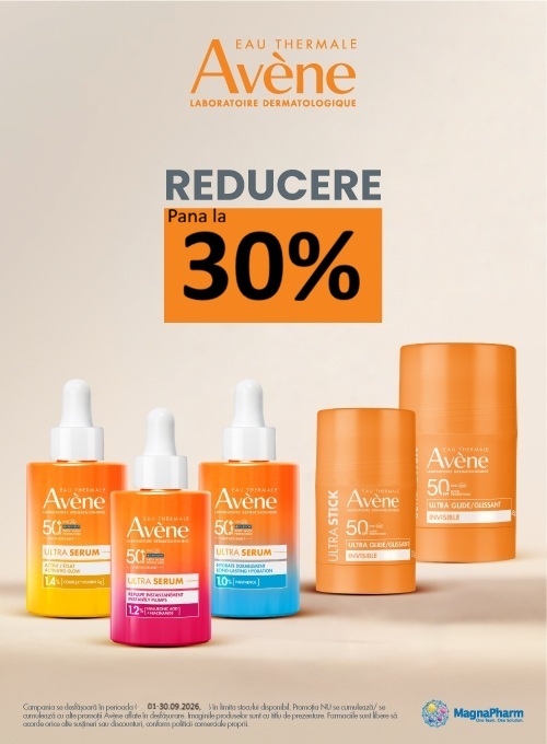 Avene Pana la 30% Reducere Septembrie