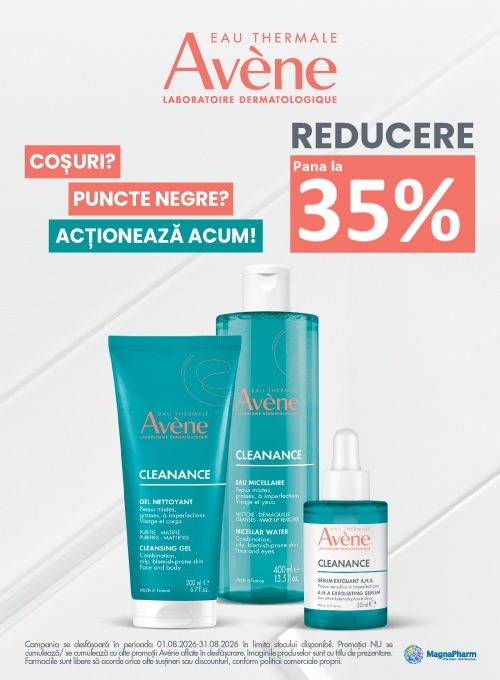 Avene Pana la 35% Reducere August