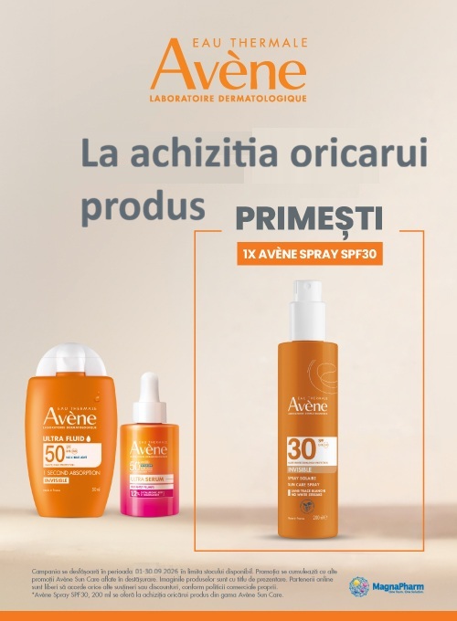 Avene Produs Bonus Septembrie