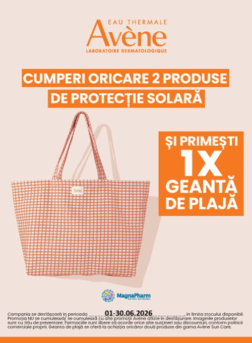 Avene SunCareProdus Bonus Iunie