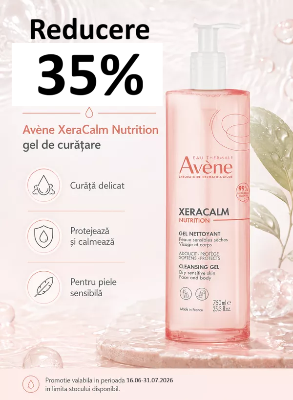 Avene Xeracalm 35% Reducere Iunie-Iulie