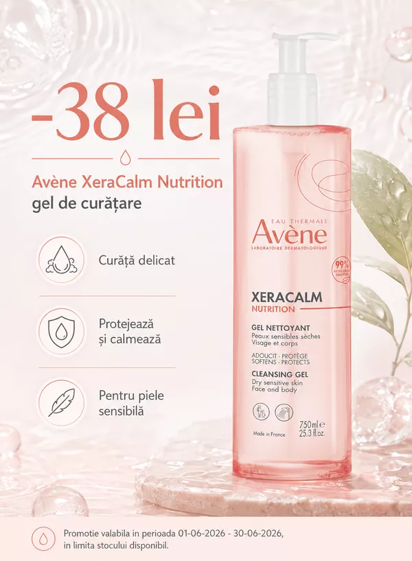 Avene Xeracalm 38 lei Voucher Iunie