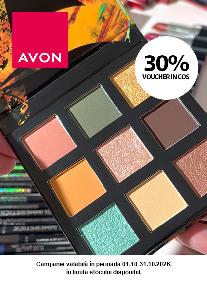 Avon 30% Voucher in cos Octombrie