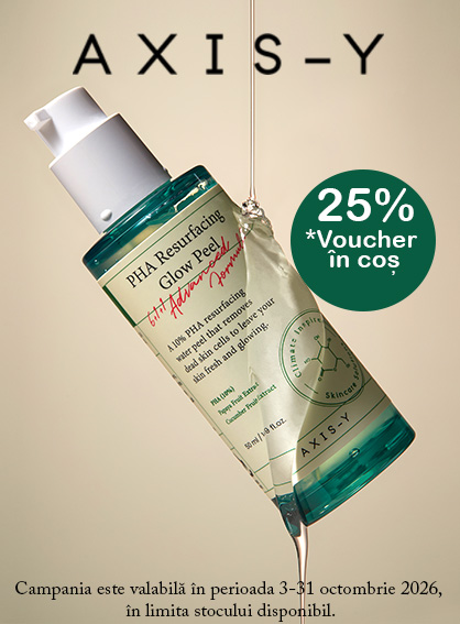 AXIS-Y 25% Voucher in cos Octombrie 