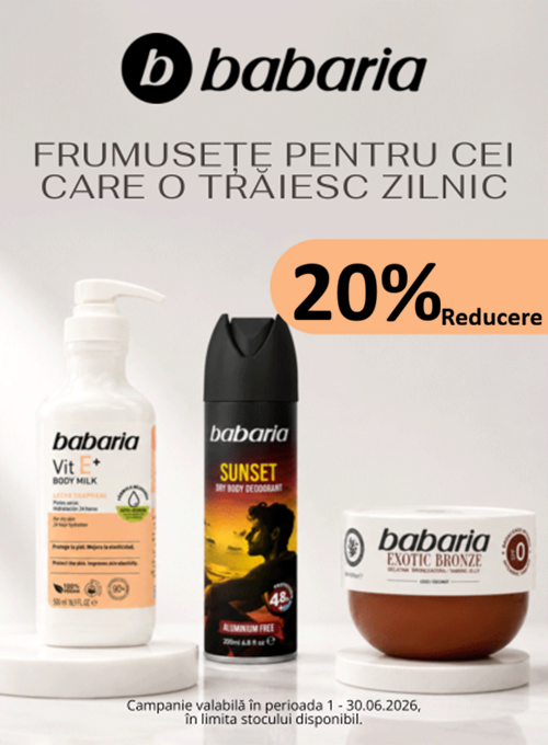 Babaria 20% Reducere Iunie