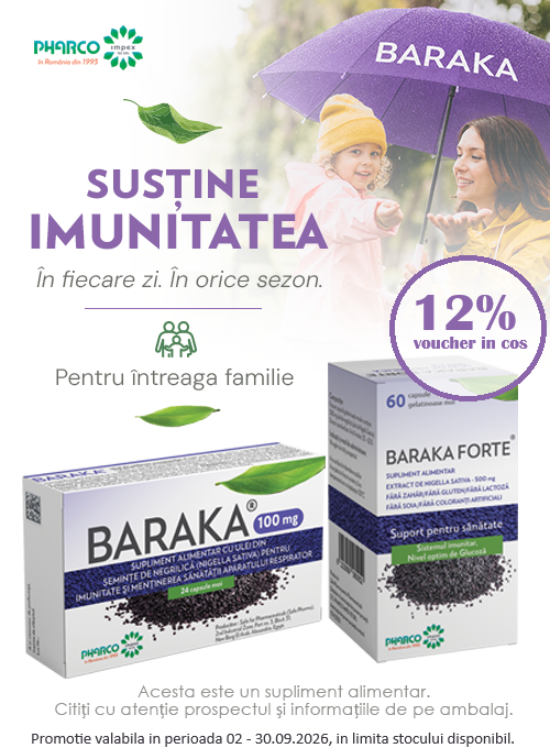 Baraka 12% Voucher In Cos Septembrie