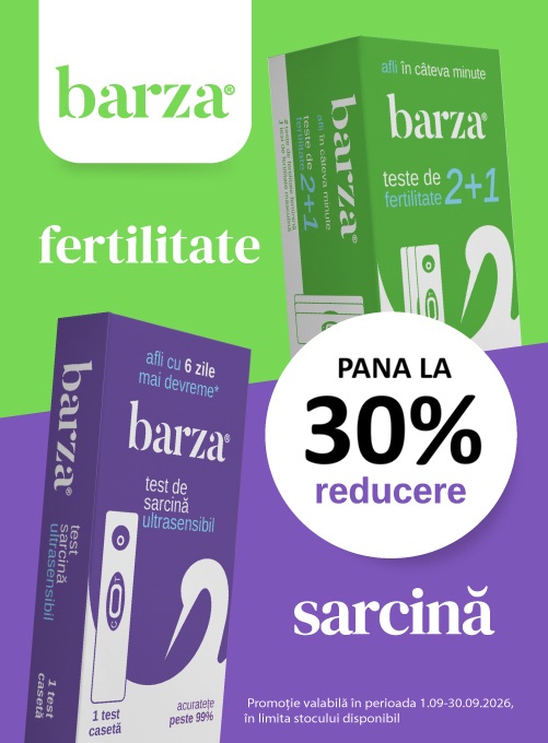 Barza Pana la 30% Reducere Septembrie