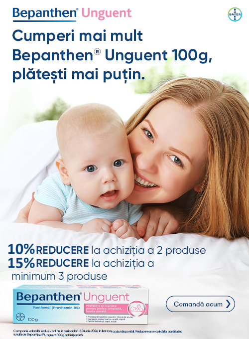 Bepanthen Pana la 15% Reducere Iunie Exclusiv Online