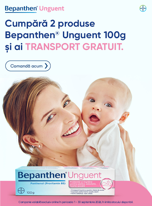 Bepanthen Transport Gratuit Septembrie