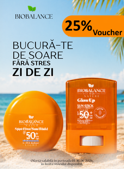 Bio Balance 25% Voucher aplicat in cos Iunie