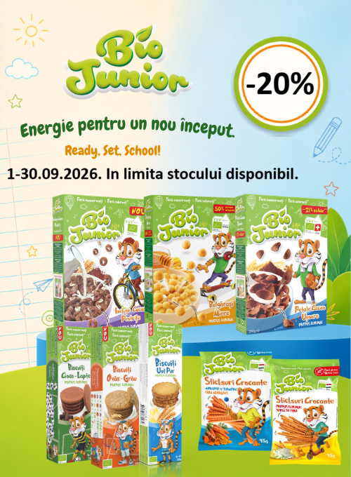 Bio Junior 20% Reducere Septembrie