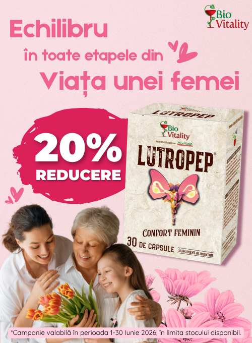 Bio Vitality 20% Reducere Iunie