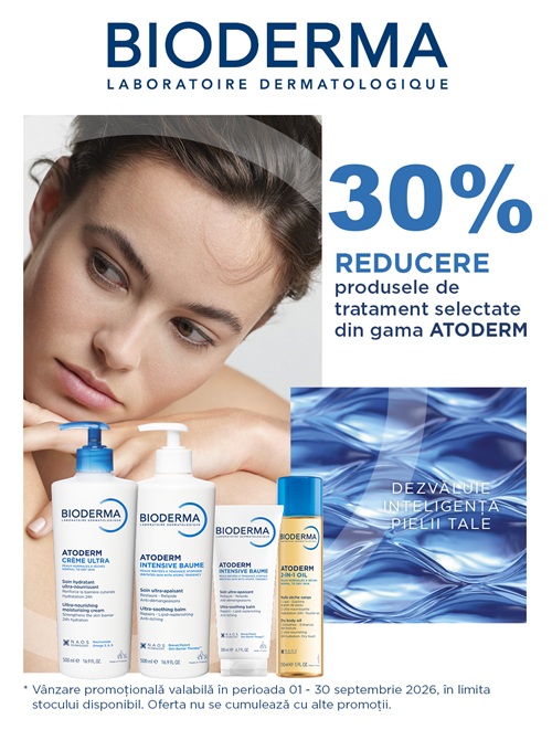 Bioderma Atoderm 30% Reducere Septembrie