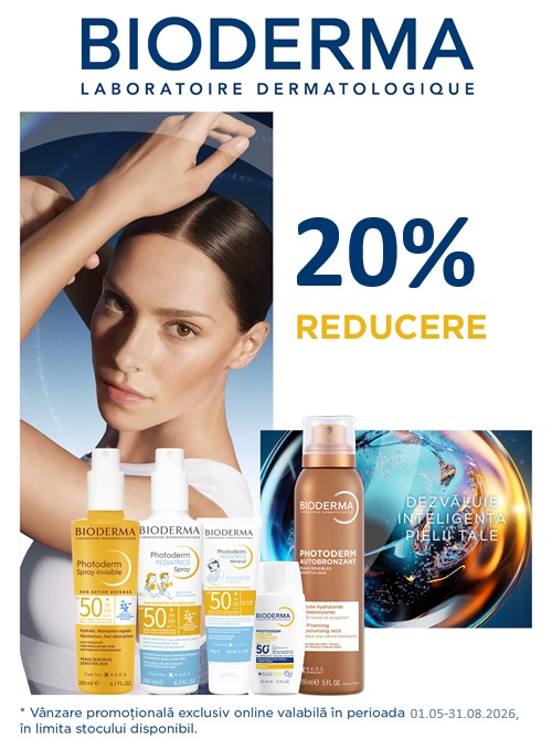 Bioderma Photoderm 20% Reducere Mai-August