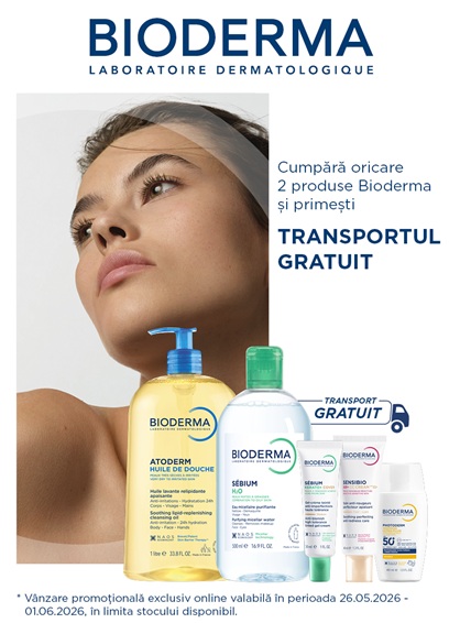 Bioderma Photoderm Transport Gratuit Mai-Iunie
