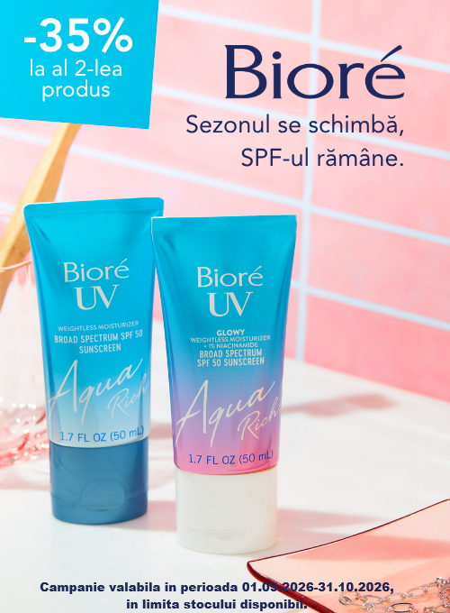Biore 1+35% Reducere Septembrie-Octombrie