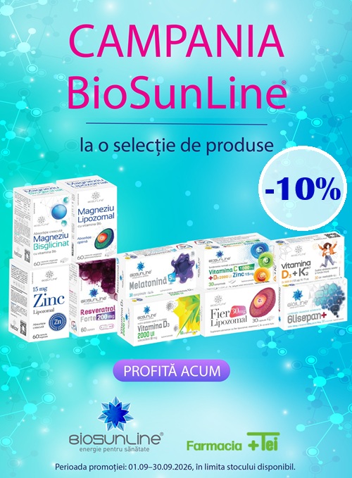 Biosunline 10% Reducere Septembrie