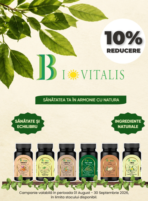 Biovitalis 10% Reducere August-Septembrie
