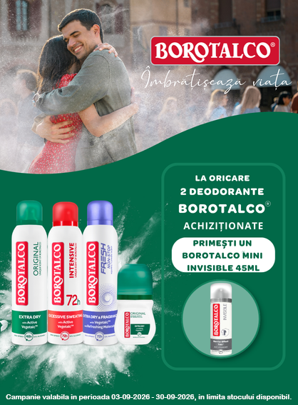 Borotalco Produs Bonus Septembrie Exclusiv Online