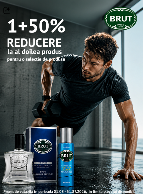 Brut 1+50% Reducere La Al Doilea August