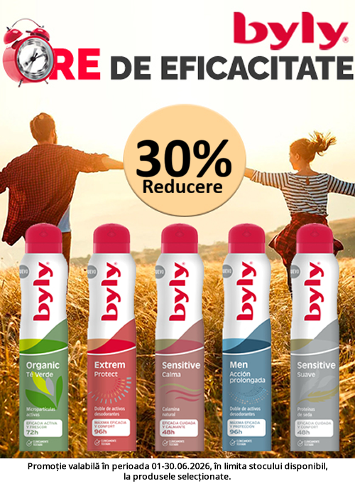Byly 30% reducere Iunie