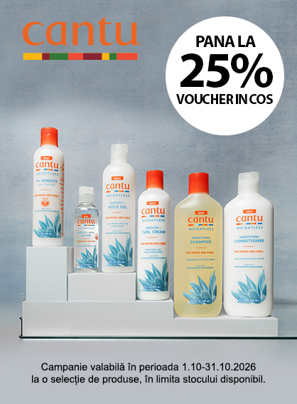 Cantu Pana la 25% Voucher in cos Octombrie
