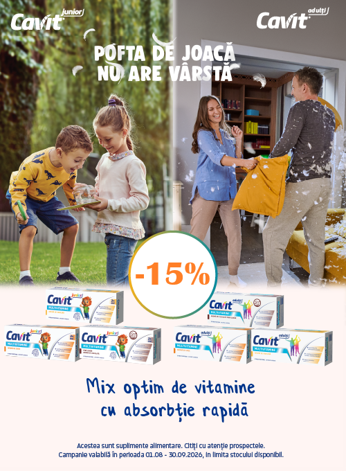 Cavit 15% Reducere August-Septembrie