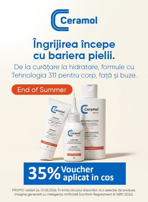 Ceramol 35% Voucher aplicat in cos End of Summer