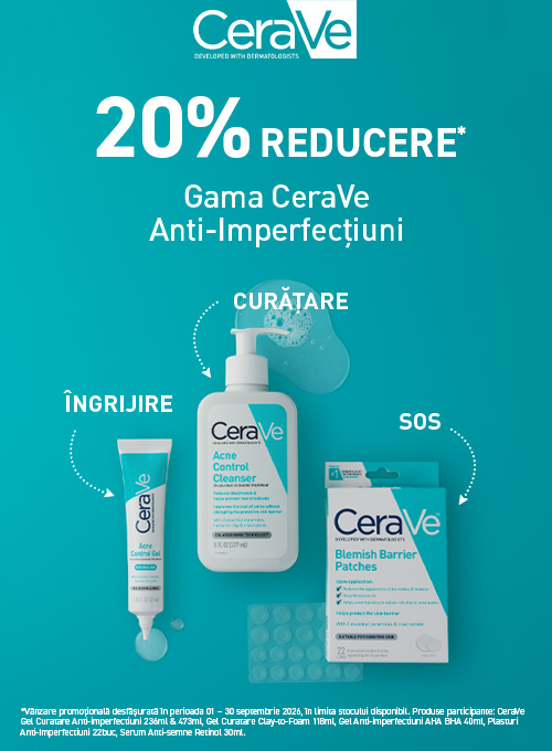 CeraVe 20% Reducere Septembrie