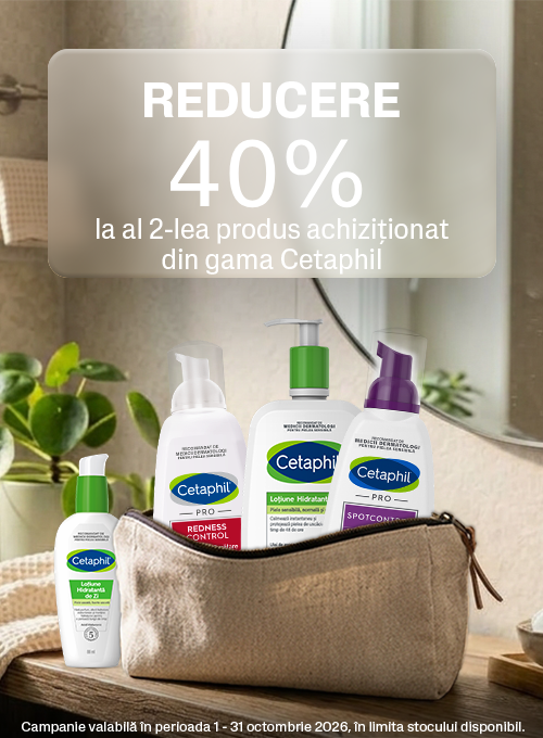 Cetaphil 1+40% Reducere Octombrie