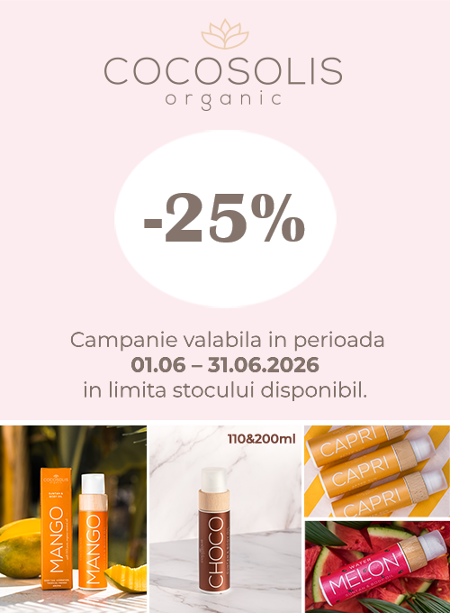 Cocosolis 25% Reducere Iunie